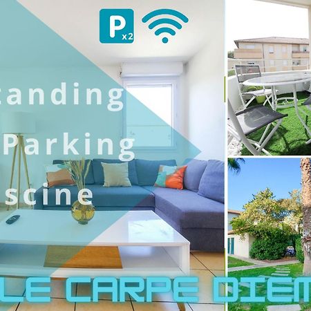 *Le Carpe Diem, Appartement 2 Chambres, Piscine, 2 Parking, Clim* Montpellier Esterno foto
